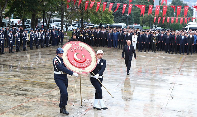 Ordu Valiliği Cumhuriyet Bayramı kutlamalarına başladı