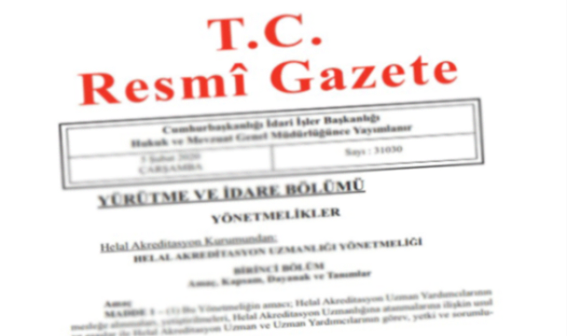 Resmi Gazete başlıkları