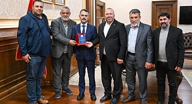 Roman Dernekleri temsilcilerinden Vali Aktaş’a ziyaret 