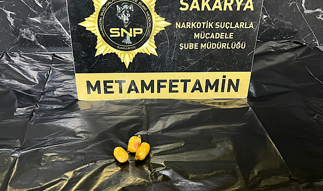 Sakarya’da 459 gram metamfetamin ele geçirildi