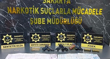 Sakarya’da uyuşturucu operasyonunda 14 şüpheli hedef alındı