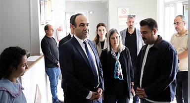 Şanlıurfa İl Sağlık Müdürü Berk, Viranşehir'deki sağlık tesislerini ziyaret etti