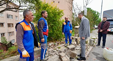 Üsküdar Belediyesi’nin saha seferberliği sürüyor
