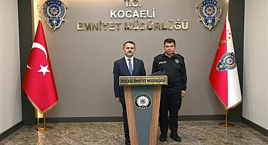 Vali Aktaş, Kocaeli İl Emniyet Müdürü Özcan’ı ziyaret etti