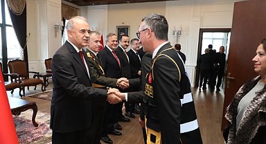 Vali Erol, Cumhuriyet Bayramı tebrikat törenine katıldı