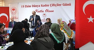 Vali Ustaoğlu: Kadın çiftçilerimiz üretim gücümüzün arkasında
