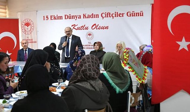 Vali Ustaoğlu: Kadın çiftçilerimiz üretim gücümüzün arkasında