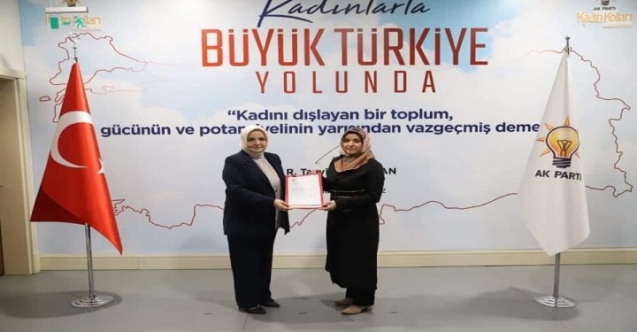 Dinar Ak Parti İlçe Kadın Kolları Başkanlığı'na Seyhan Akgün Atandı