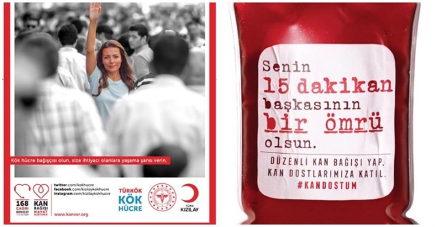 Haydi Kan ve Kök Hücre Bağışı'na