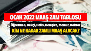 İşte kurum kurum yeni memur zamları kim ne kadar alacak !