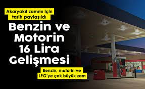Akaryakıta büyük zam geliyor! 16 lirayı bulacak