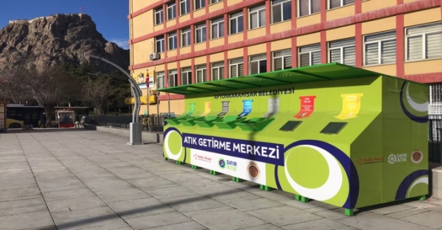 Mobil Atık Getirme Merkezleri Şehrimize Renk Kattı