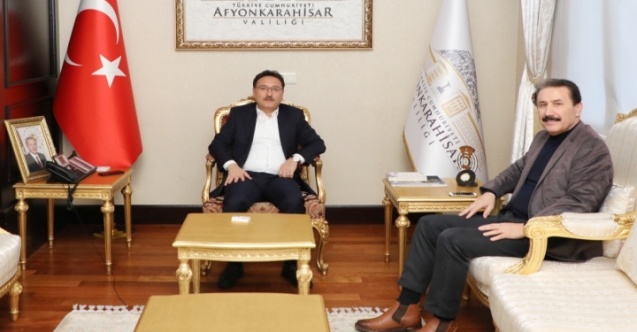 Mustafa Tarlacı, Vali Gökmen Çiçek’i Ziyaret Etti