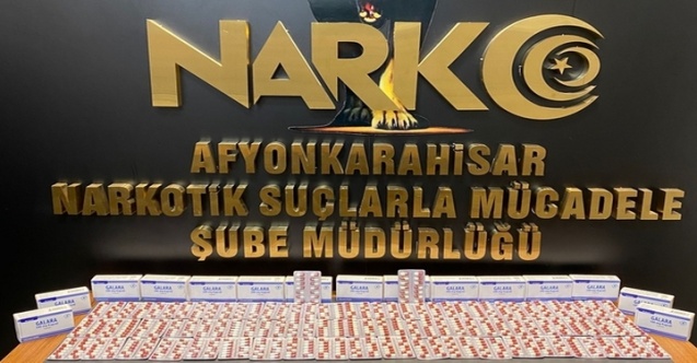 Uyuşturucu hap ele geçirildi