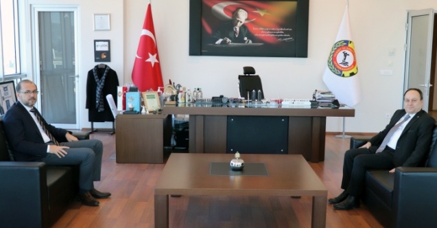 Rektör Prof.Dr.Okumuş’tan Serteser’e Ziyaret