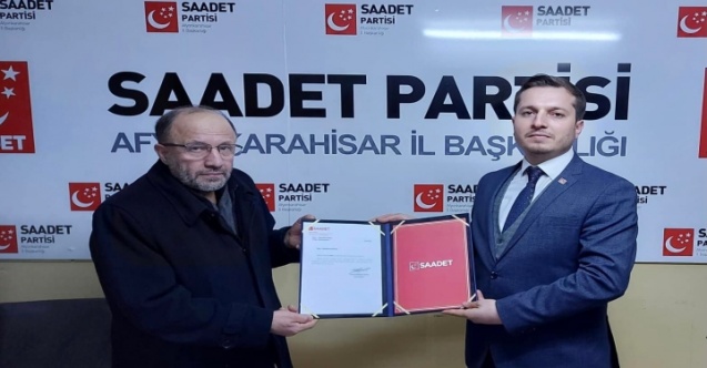 Saadet Partisi İl Başkanlığı'na Beytullah Karataş Atandı