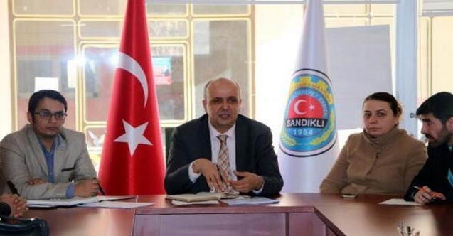 Sandıklı'da şeker pancar üretimiyle ilgili toplantı yapıldı
