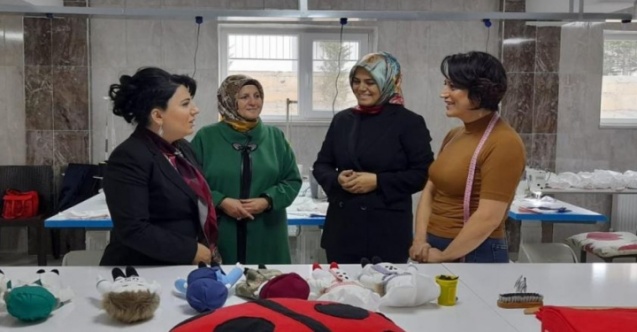 Sümeyra Çiçek ile Sevim Zeybek Ziyaretlerde Bulundu