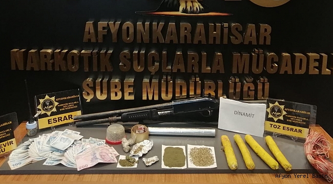 uyuşturucu madde ele geçirilmiştir