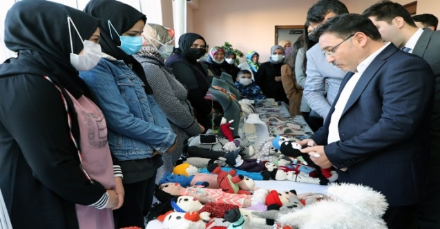 Vali Çiçek Bayat Kadın Kültür Evi’nin Konuğu Oldu