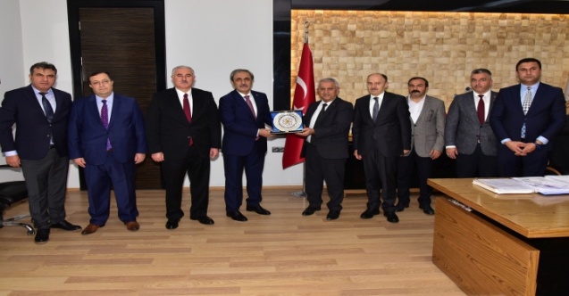 Yargıtay Başkanı Akarca’dan Zeybek Başkan’a Ziyaret