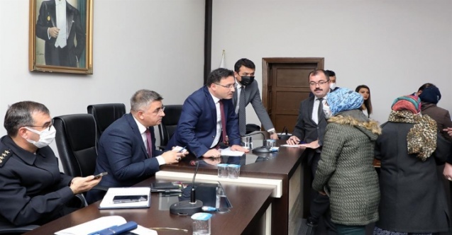 Halk Toplantısı Vali Çiçek başkanlığında yapıldı