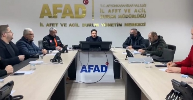 Kriz Koordinasyon Toplantısı Yapıldı