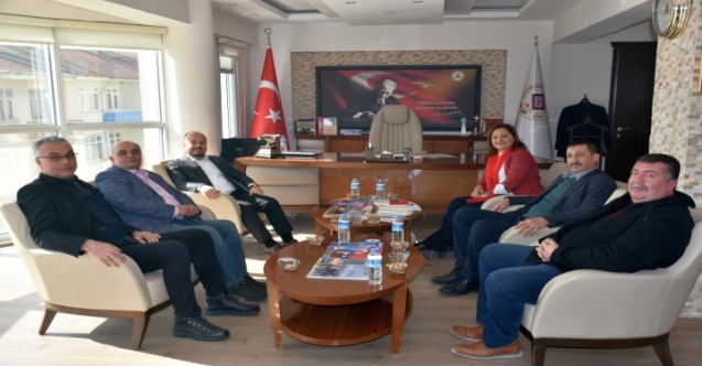 Başkan Taylan Milletvekili ve Başkanları Ağırladı