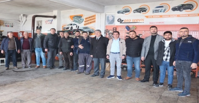 Esnaf ziyaretlerine devam