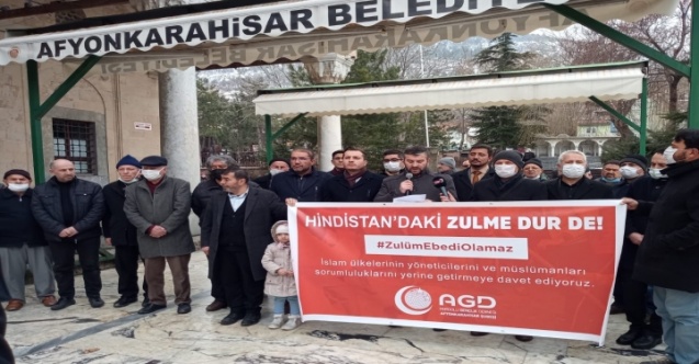 “Hindistan’daki zulme dur de!”