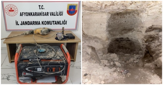 Kaçak Kazı Yapanlar Suçüstü Yakalandı