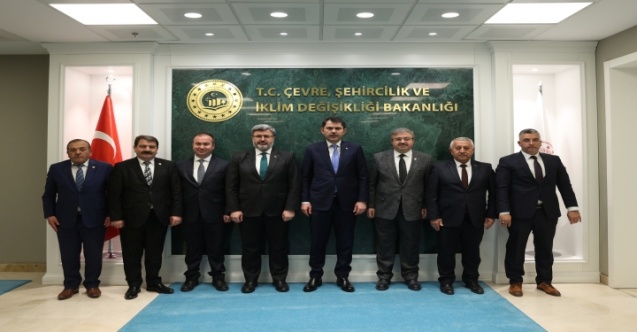 AK Parti Heyetinden Tarım Ve Çevre Şehircilik Bakanlarına Ziyaret