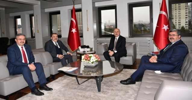 AK Parti Milletvekillerinden Ulaştırma Bakanına Ziyaret