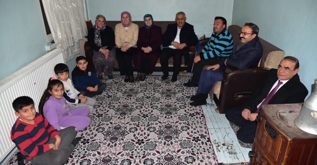 Başkan Mehmet Zeybek Ev Ziyaretlerine Devam Ediyor