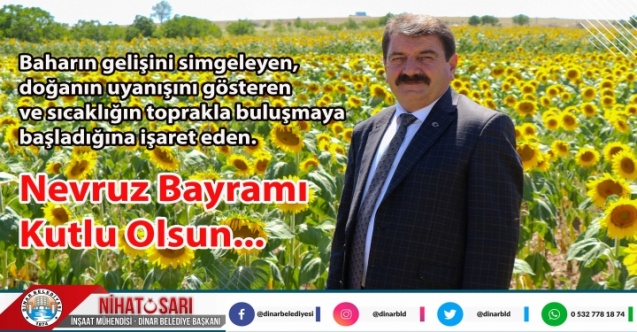 Başkan Sarı’dan Nevruz Bayramı Mesajı