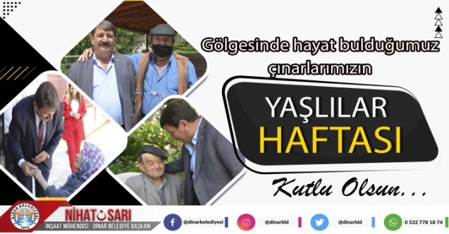 Başkan Sarı’dan Yaşlılara Saygı Haftası mesajı