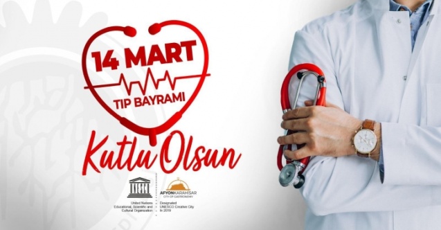 Başkan Zeybek 14 Mart Tıp Bayramını Kutladı