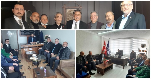 CHP Oda Başkanlarına Ziyarete Devam Ediyor