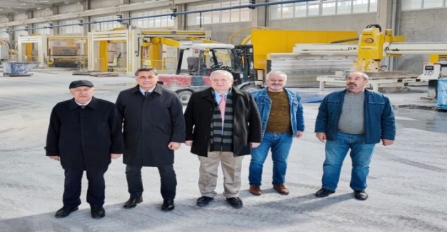 CHP’den İsçehisar Mermer Akademisi Ve İhtisas Organize Sanayi Bölgesine Ziyaret
