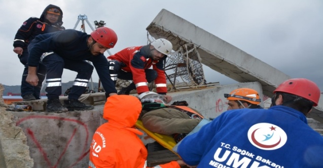 Deprem Haftasında Deprem Tatbikatı