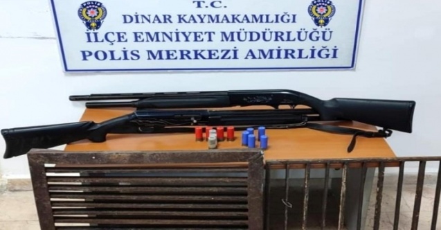 Dinar’da mazgal çalan 5 şahıs yakalandı