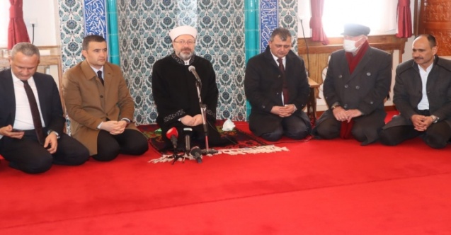 Diyanet İşleri Başkanı Erbaş Emirdağ’ı Ziyaret Etti