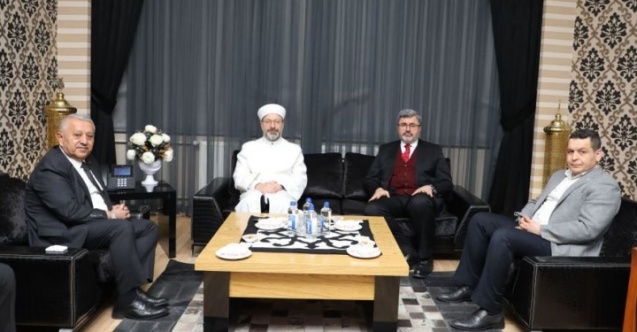 Diyanet İşleri Başkanı Prof. Dr. Ali Erbaş’dan Başkan Zeybek’e Ziyaret