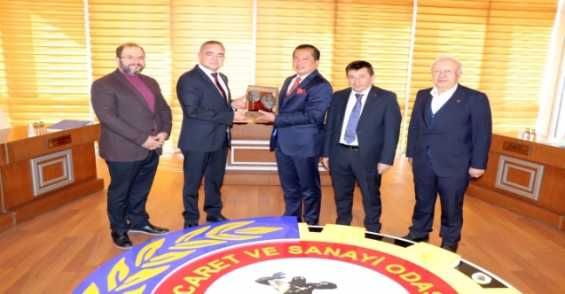 Endonezya’nın Ankara Büyükelçisi İkbal, ATSO’yu Ziyaret Etti