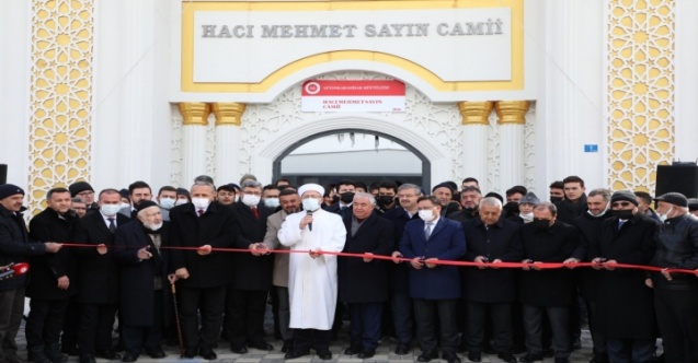 Hacı Mehmet Sayın Camisi’nin açılışı yapıldı