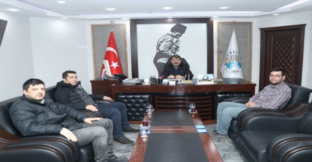 OEDAŞ heyetinden Başkan Sarı'ya teşekkür