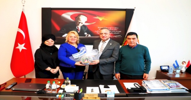 STK Komisyonu Başkanı Seçen’den Merdivenci’ye Ziyaret