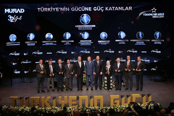 MÜSİAD ‘Türkiye’nin Gücü Ödülleri’ sahiplerini buldu