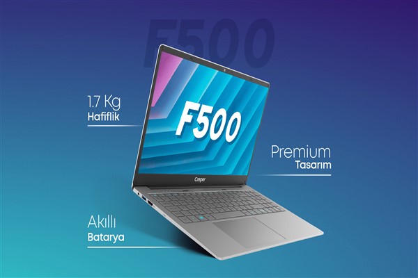 Casper, Nirvana F500 laptopunu kullanıcılara tanıtıldı