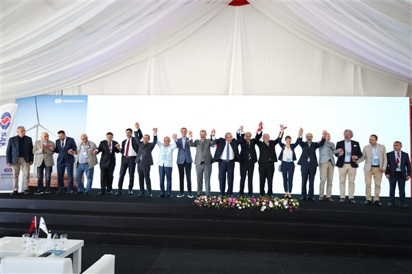 Sanko Enerji, devreye aldığı dört rüzgar enerji santralinin açılışını yaptı
